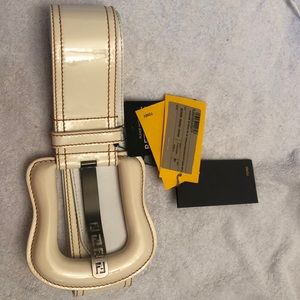 Authentic Fendi wide belt - NWT
